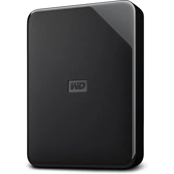 Western Digital Hard disk extern Western Digital 4TB Elements AE Portable, SuperSpeed USB 3.2 Gen 1/USB 3.0, Plug-and-Play, Negru