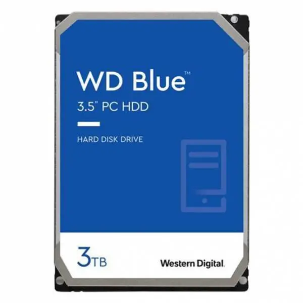 Western Digital Hard disk WD Blue 3TB SATA-III 5400 RPM 256MB