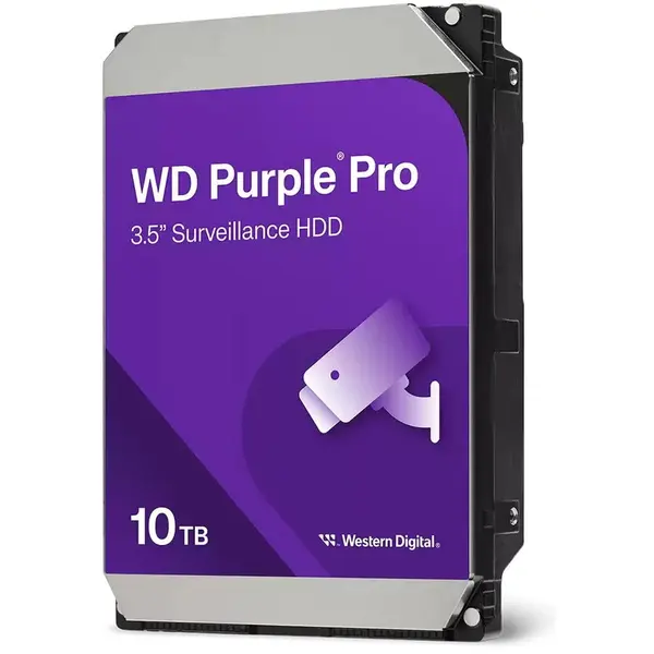 Western Digital Hard Disk WD Purple, 10TB, 3.5 inch, SATA III, 512MB, 7200 RPM