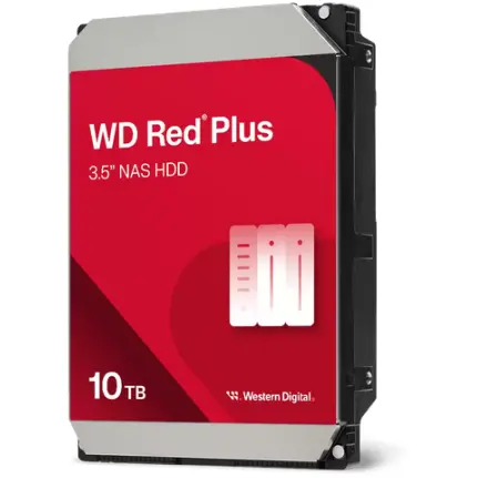 Western Digital Hard Disk Western Digital Red Plus 10TB, SATA, 512MB, 3.5 inch