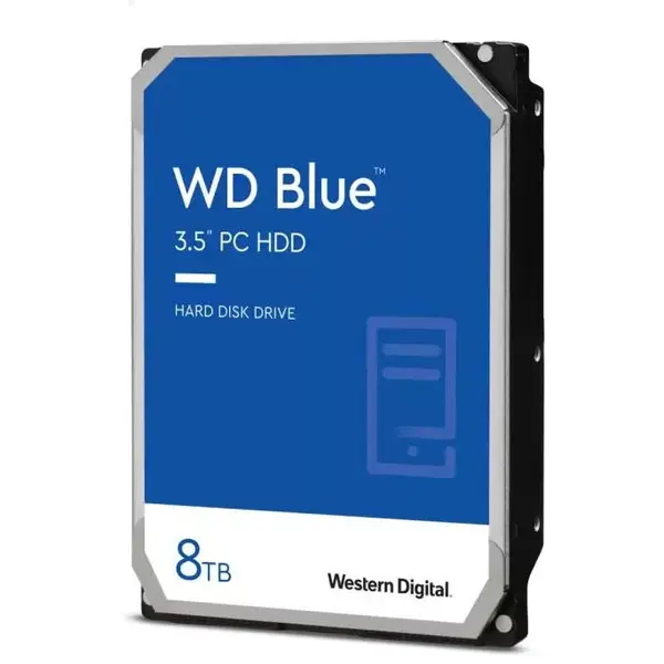 Western Digital Hard disk Western Digital WD Blue, 8TB, SATA III, 3.5 inch, 5640 RPM, 256MB cache