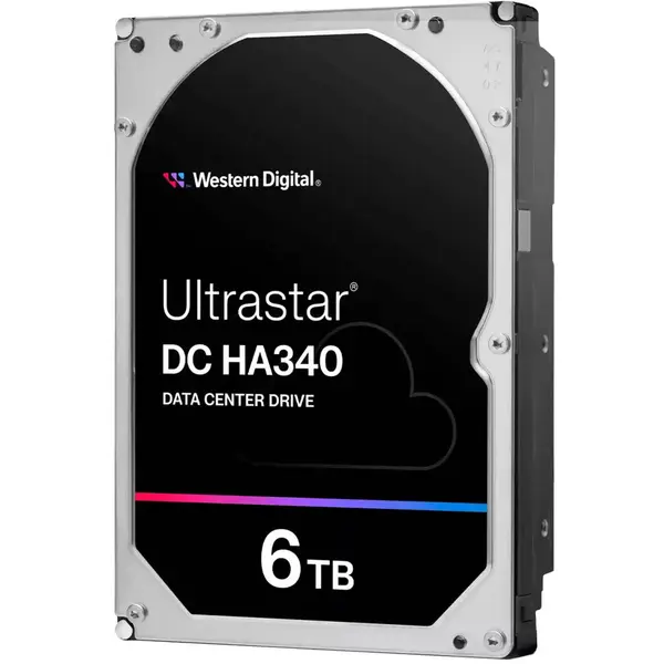 Western Digital HDD 6TB WDC Ultrastar HA340 - 7200rpm, sATA3, 512e, 256MB, (SE) 3,5