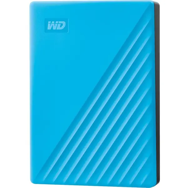 Western Digital HDD extern WD My Passport 4TB, 2.5, USB 3.2 Gen1, Albastru
