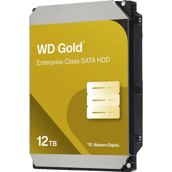 Western Digital HDD Hard Disk Western Digital Gold Enterprise Class, 12TB, 512 MB, SATA, 3.5