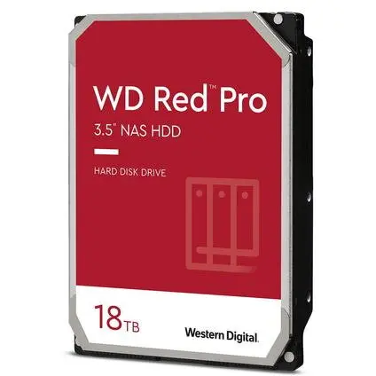 Western Digital HDD NAS Red Pro Western Digital Ultrastar Red Pro WD181KFGX, 3.5, 18TBs, 7200 RPM, 6 Gbit/s