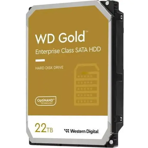 Western Digital HDD Western Digital Gold 22TB, SATA III, 512MB, 3.5