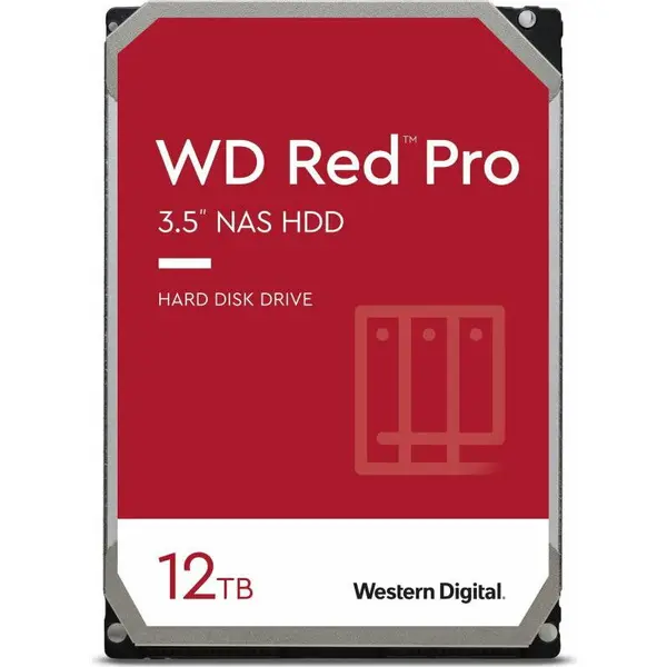 Western Digital HDD Western Digital Red Pro, 12TB, SATA-III, 7200RPM, 512MB
