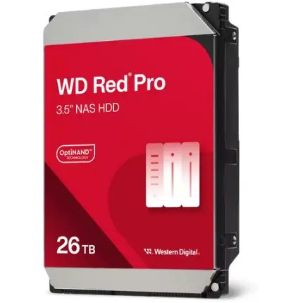Western Digital HDD Western Digital Red WD260KFGX, 26 TB, 7200 RPM, 512 MB, 3.5 inch, SATA III