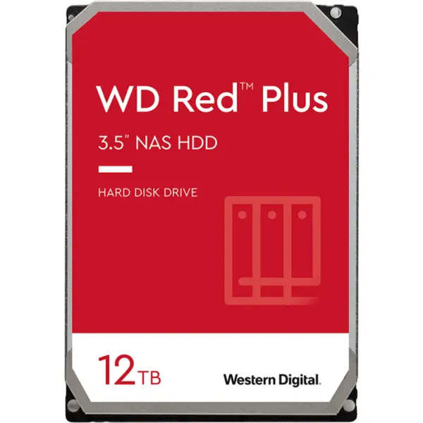 Western Digital Unitate SATA III WD Red Plus WD120Efgx, 12 TB, 3,5, 7200, 512 MB