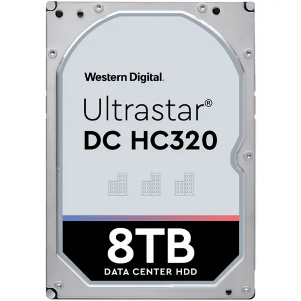 Western Digital Western Digital Ultrastar DC HC320, 3.5', 8TB, SATA/600, 7200RPM ~ WD8003FRYZ