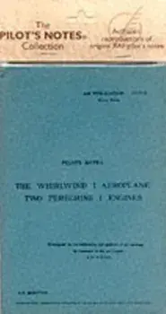 Westland Whirlwind 1. Facsimile of 1941 ed, Paperback/***