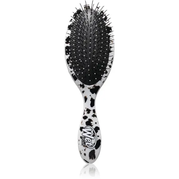 Wet Brush Original Detangler Safari perie de par pentru frumusețea părului și a pielii Zebra 1 buc