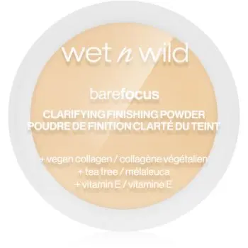 Wet n Wild BareFocus Clarifying Finishing Powder pudra matuire