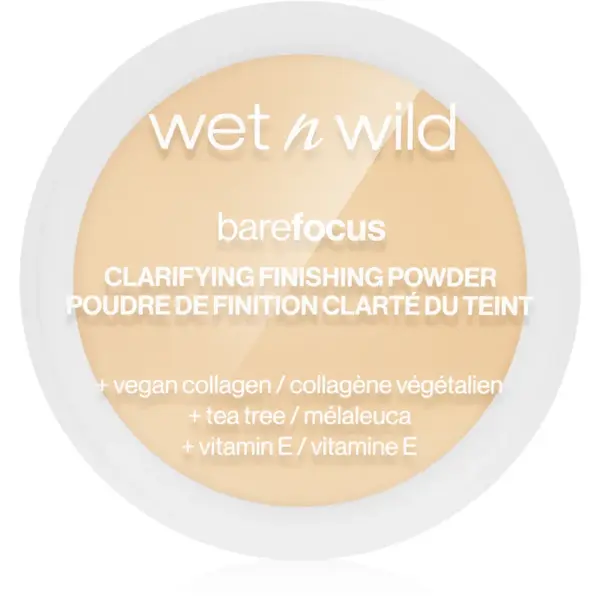 Wet n Wild BareFocus Clarifying Finishing Powder pudra matuire culoare Fair/Light 6 g