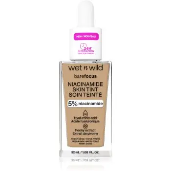 Wet n Wild BareFocus Niacinamide Skin Tint machiaj ușor de hidratare