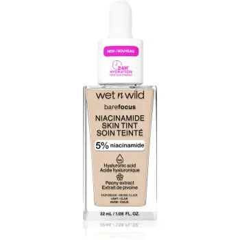 Wet n Wild BareFocus Niacinamide Skin Tint machiaj ușor de hidratare
