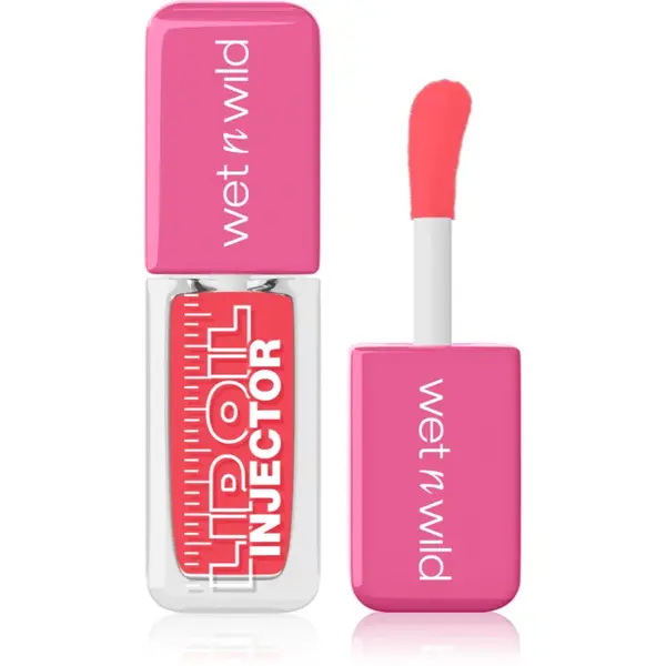 Wet n Wild Lip Oil Injector ulei luciu de buze pentru volum culoare Just a Hint 7 ml