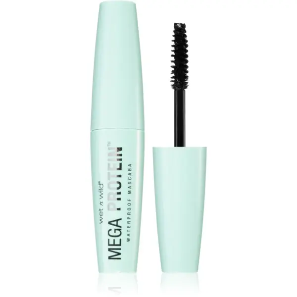 Wet n Wild MegaProtein Waterproof mascara hrănitor rezistent la apa culoare Very Black 6 ml