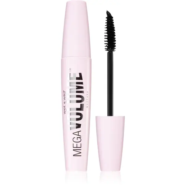 Wet n Wild MegaVolume mascara pentru un maxim de volum culoare Very Black 6 ml