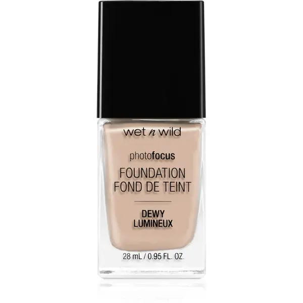 Wet n Wild PhotoFocus machiaj ușor de hidratare pentru o piele mai luminoasa culoare Soft Ivory 28 ml