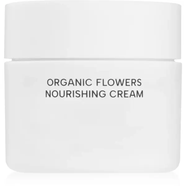 WHAMISA Organic Flowers Nourishing Cream crema de fata hranitoare cu efect de lifting și fermitate 50 ml