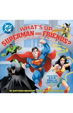 What's Up, Superman and Friends?: An Interactive Lift-The-Flap Book - Matthew Reinhart