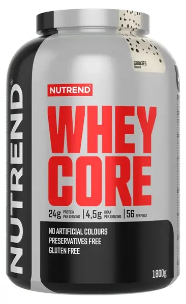 Whey Core, biscuiți, 1800 g, Nutrend