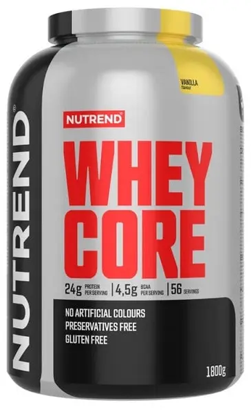 Whey Core, vanilie, 1800 g, Nutrend