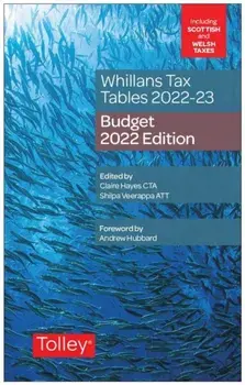 Whillans's Tax Tables 2022-23 (Budget edition), Paperback/Shilpa Veerappa
