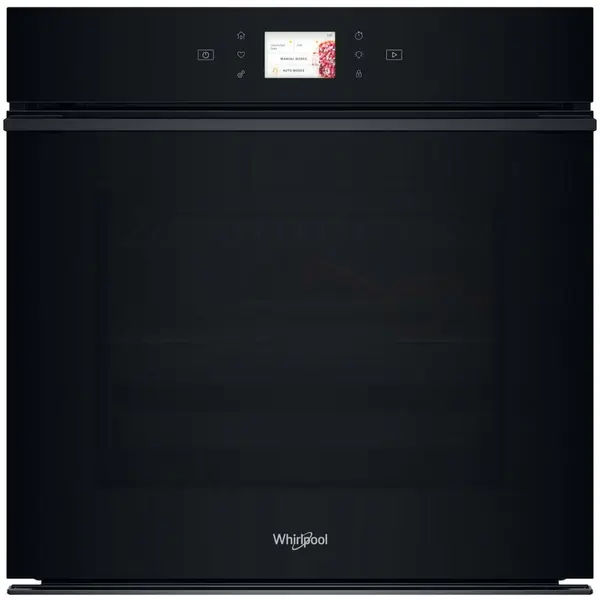 Whirlpool Cuptor incorporabil Whirlpool WOI98MPT2SBA, Electric, 73 l, Autocuratare pirolitica, Thenologie al 6-lea simt, Casa A+, Negru
