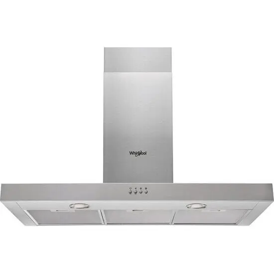 Whirlpool Hota decorativa Whirlpool AKR 559 3 IX, putere absorbtie 430 mc/h, 1 motor, 90 cm, Inox