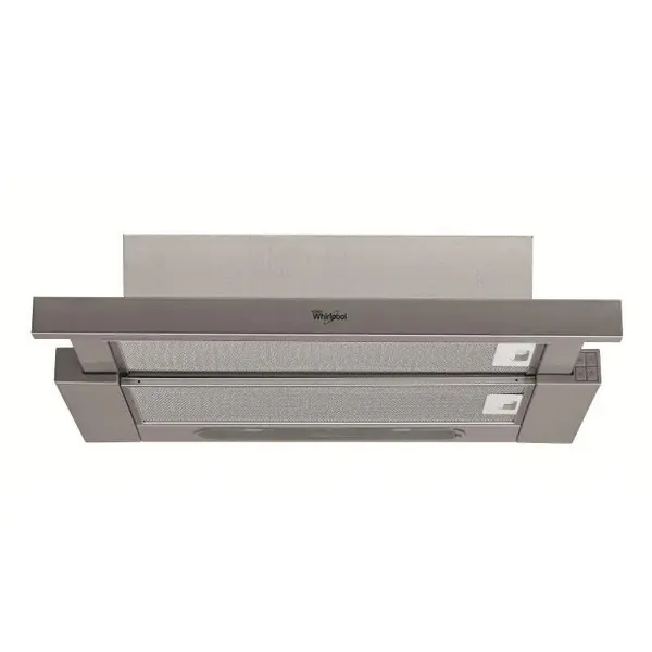 Whirlpool Hota incorporabila telescopica Whirlpool AKR 5390 IX, putere absorbtie 271 mc/h, 1 motor, 60 cm, Inox