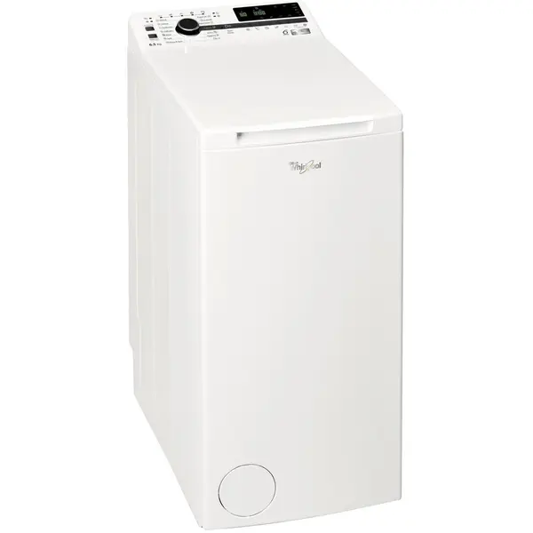 Whirlpool Masina de spalat rufe cu incarcare verticala Whirlpool TDLRB65242BSEUN, 6.5 kg, 1200 RPM, Clasa C, Motor Inverter ZEN, Tehnologia al-6lea Simt, Alb