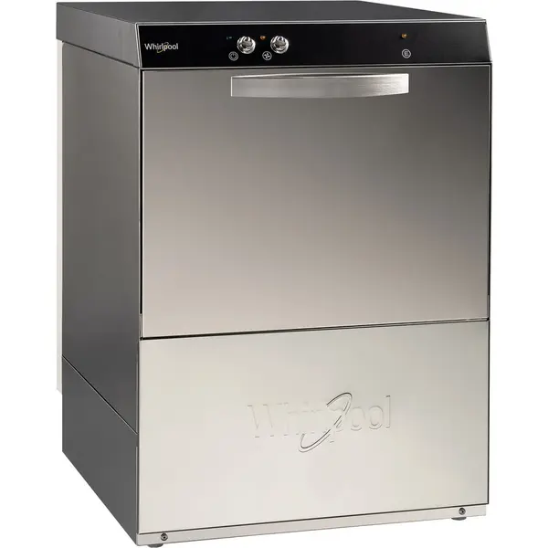 Whirlpool Masina de spalat vase semi-profesionala Whirlpool Eco Line EDM 5 U, 16 seturi, 4 programe, Panou de control mecanic, Argintiu