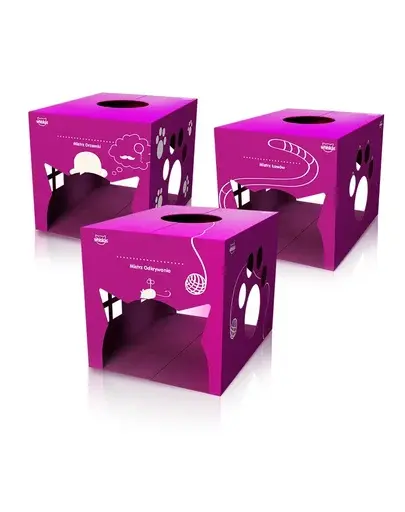 WHISKAS Casa din carton pentru pisici
