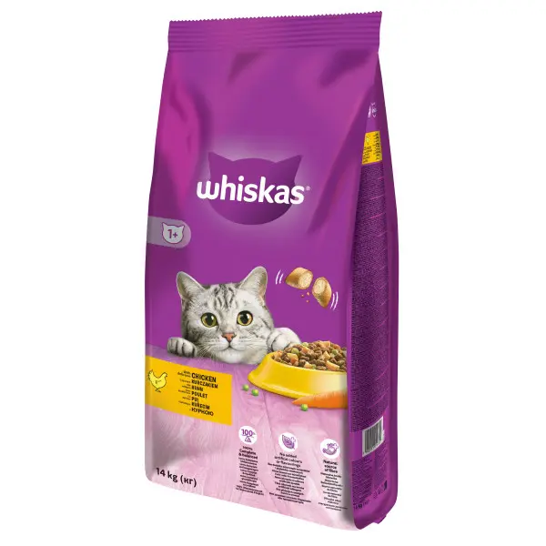 Whiskas Pui/Ficat 14 kg