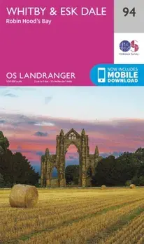 Whitby, Esk Dale & Robin Hood's Bay. February 2016 ed, Sheet Map/Ordnance Survey