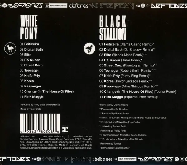 White Pony (20th Anniversary Deluxe Edition) | Deftones