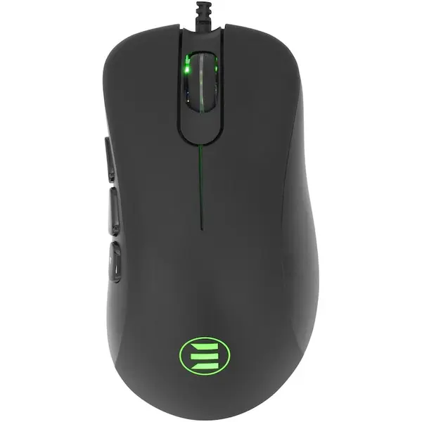 White Shark Mouse Gaming cu fir White Shark AIKUCHI, 7.200 DPI, 1.000Hz, 30G, Chipset PIXART 3330, Switch-uri HUANO 20 M, Butoane Programabile, RGB LED, Cablu 1.8m, Negru