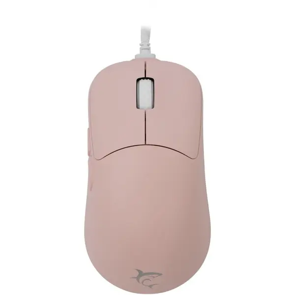 White Shark Mouse Gaming cu fir White Shark GRAPHENE GM-5014, 12.400 DPI, Roz
