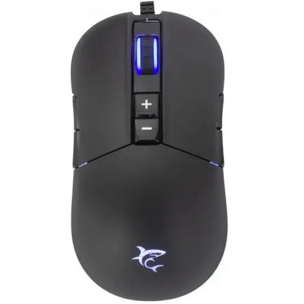 White Shark Mouse Gaming White Shark GM-9005 ARTHUR RGB, iluminare RGB, 10.000 dpi, Cu fir, Negru