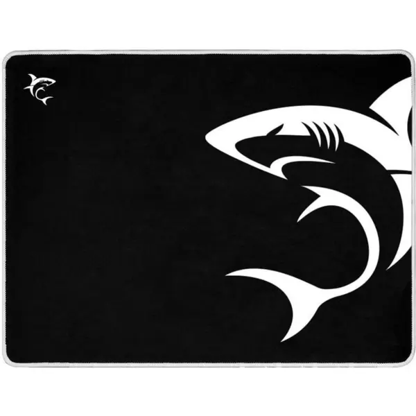 White Shark Mouse pad MP-1965 Shark M, White Shark, 320x250 mm, Alb-Negru