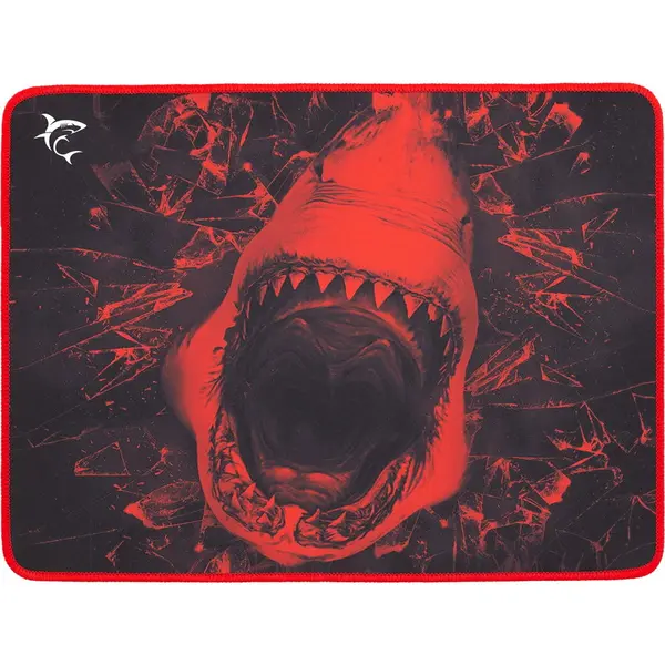 White Shark Mouse Pad pentru gaming White Shark - SKYWALKER, L, moale, 400 x 300mm, Rosu-Negru