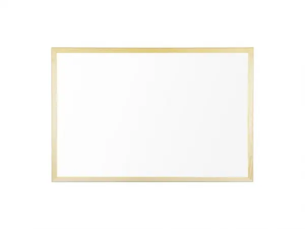 Whiteboard magnetic cu rama din lemn,60x40 cm