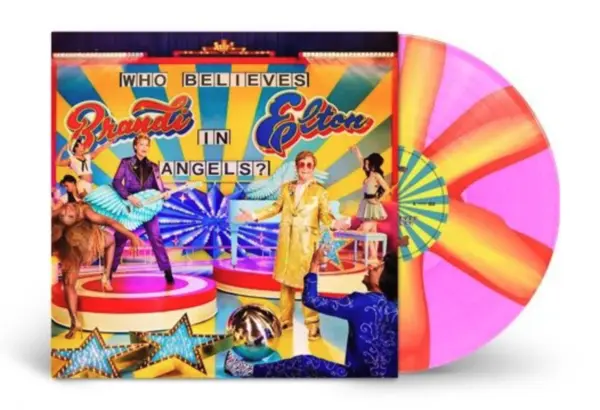 Who Believes In Angels? - Pink Spiral with Yellow Vinyl (33 RPM) | Brandi Carlile, Elton John