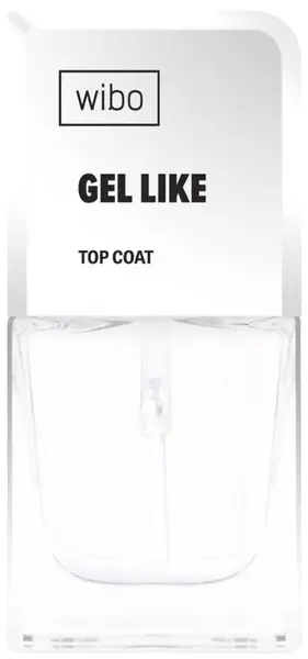 Wibo Întăritor de unghii și strat superior Gel Like, 8.5 ml