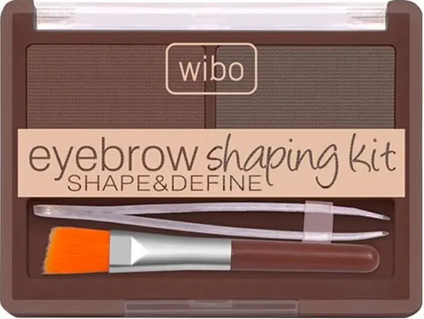 Wibo Set sprancene, cu pensula si penseta, 02, 5 g