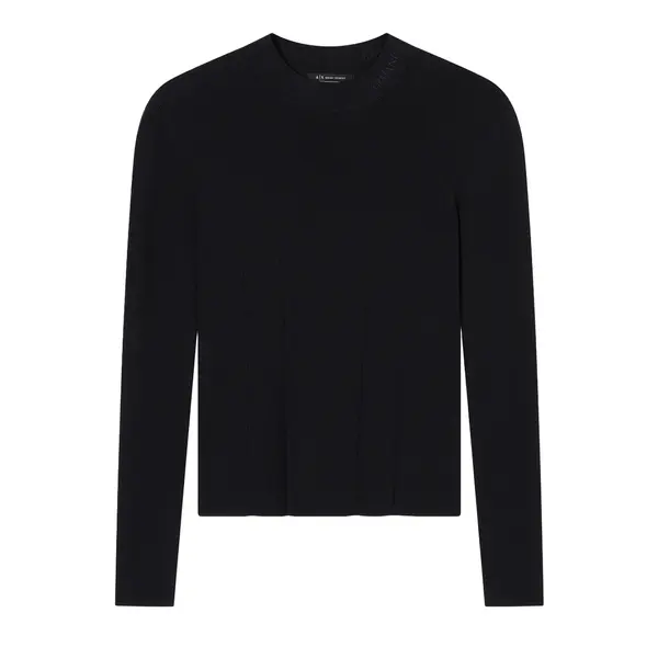 Wide rib sweater S