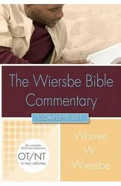 Wiersbe Bible Commentary 2 Vol Set W/CD ROM - Warren W Wiersbe