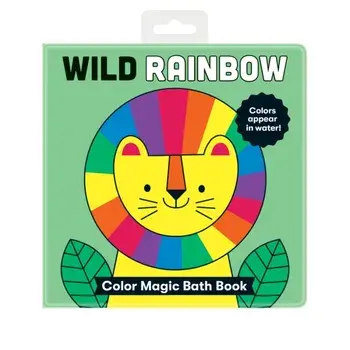 Wild Rainbow Color Magic Bath Book, Bath book/Mudpuppy
